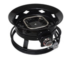 Flame King Outdoor Portable Propane Gas 19″ Fire Pit Bowl with Self Igniter Cover Carry Straps