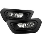 SPYDER 20-24 Ford Transit OEM Halogen Fog Lights w/Switch - Clear (FL-FTRAN20-C) 9054129