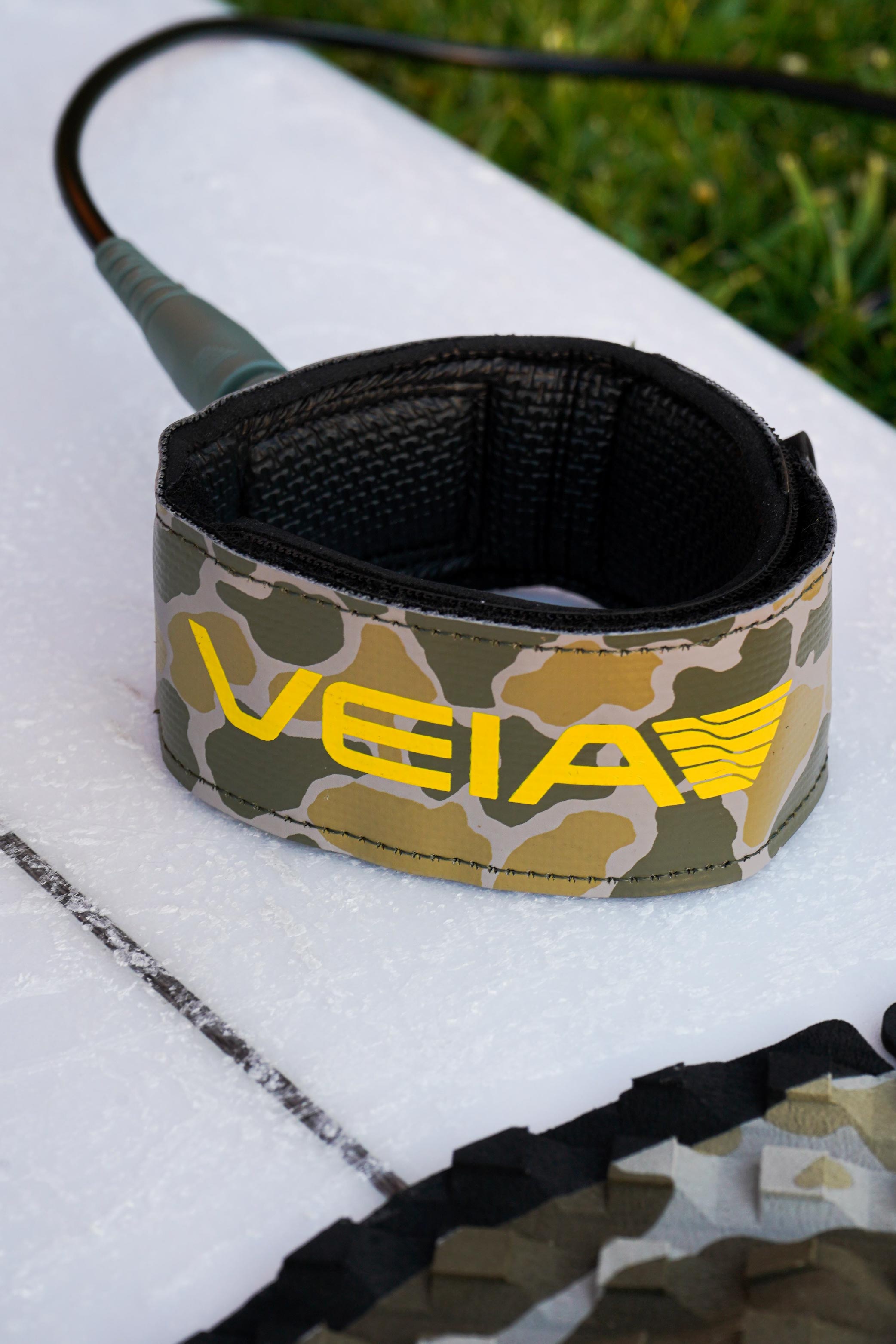 VEIA x FLORENCE JJF Pro 6' Comp Leash - Florence Camo