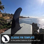 FRP Longboard/SUP Center Fin