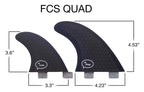 Fiberglass Honeycomb Surf Fins