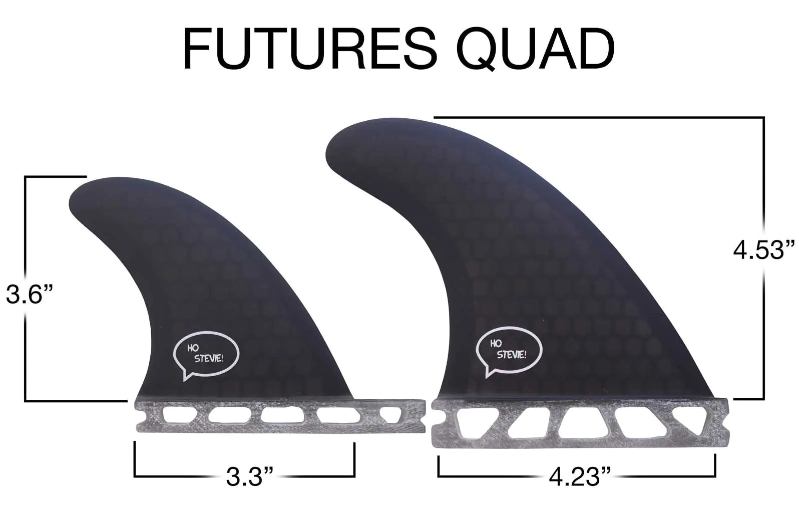 Fiberglass Honeycomb Surf Fins