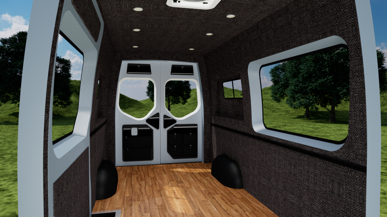 Mercedes Sprinter 144" High Roof Interior Panel Kit