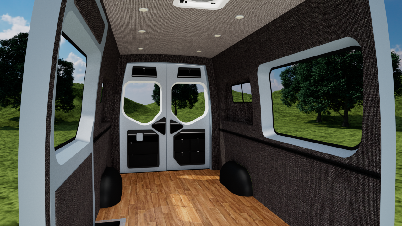 Mercedes Sprinter 144" Low Roof Interior Panel Kit