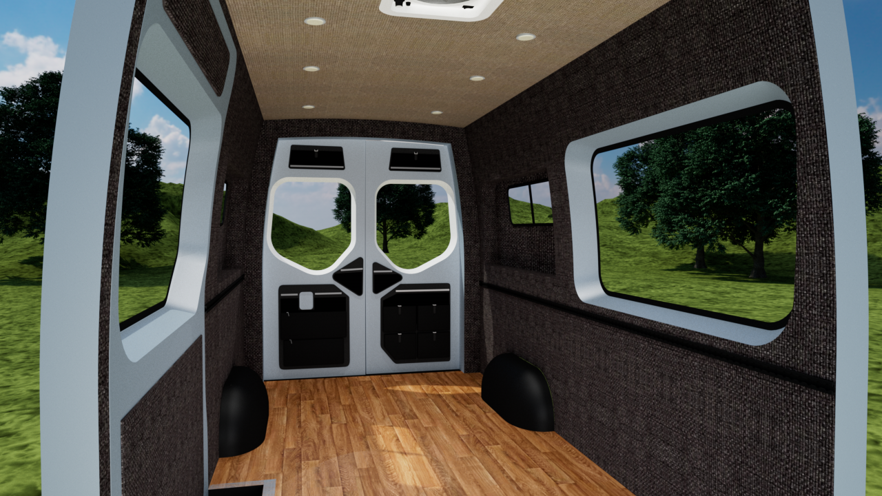 Mercedes Sprinter 144" High Roof Interior Panel Kit