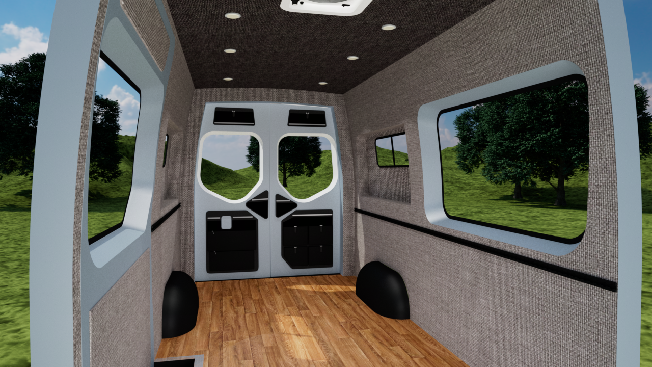 Mercedes Sprinter 170" High Roof Interior Panel Kit