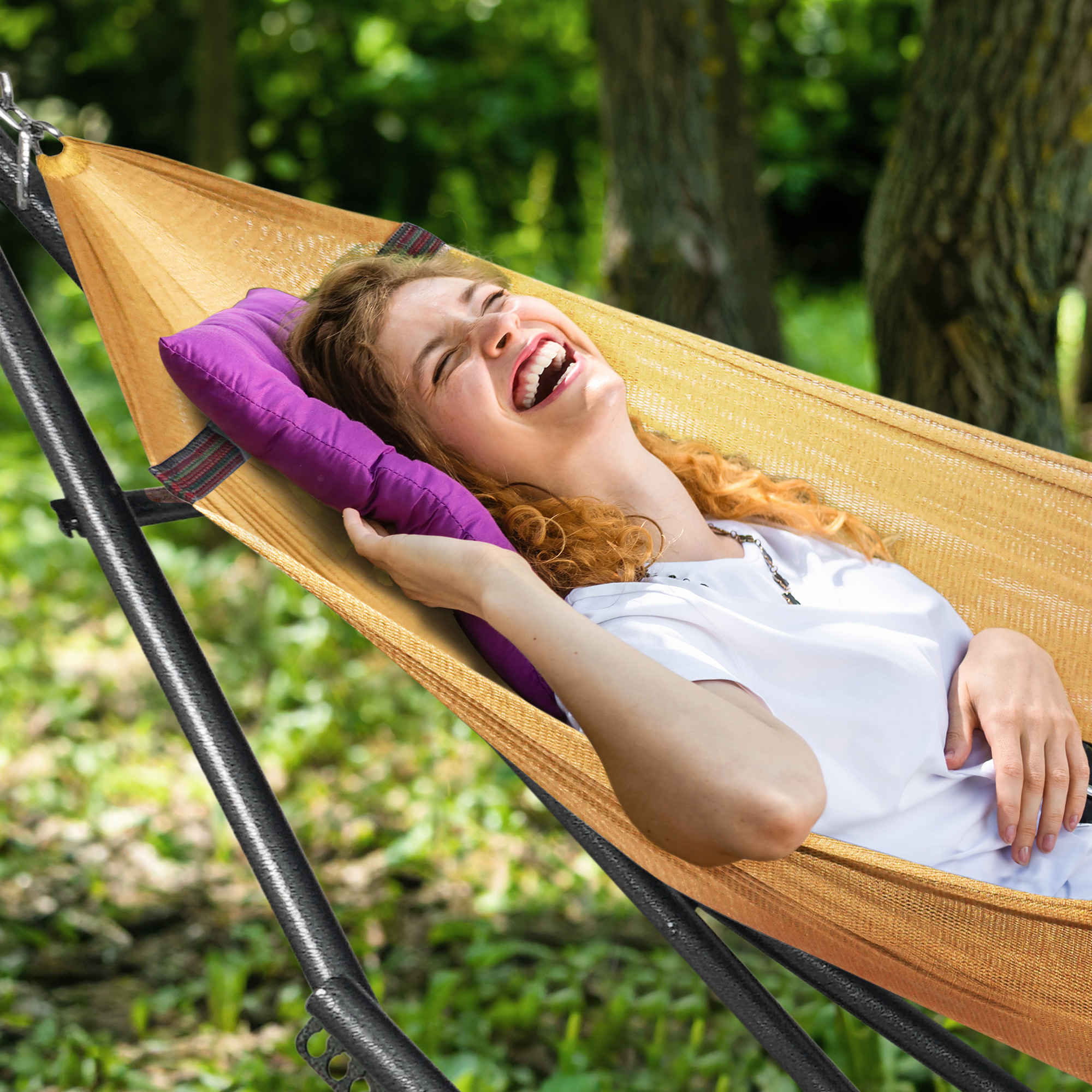 Universal Hammock with Medium Size Stands