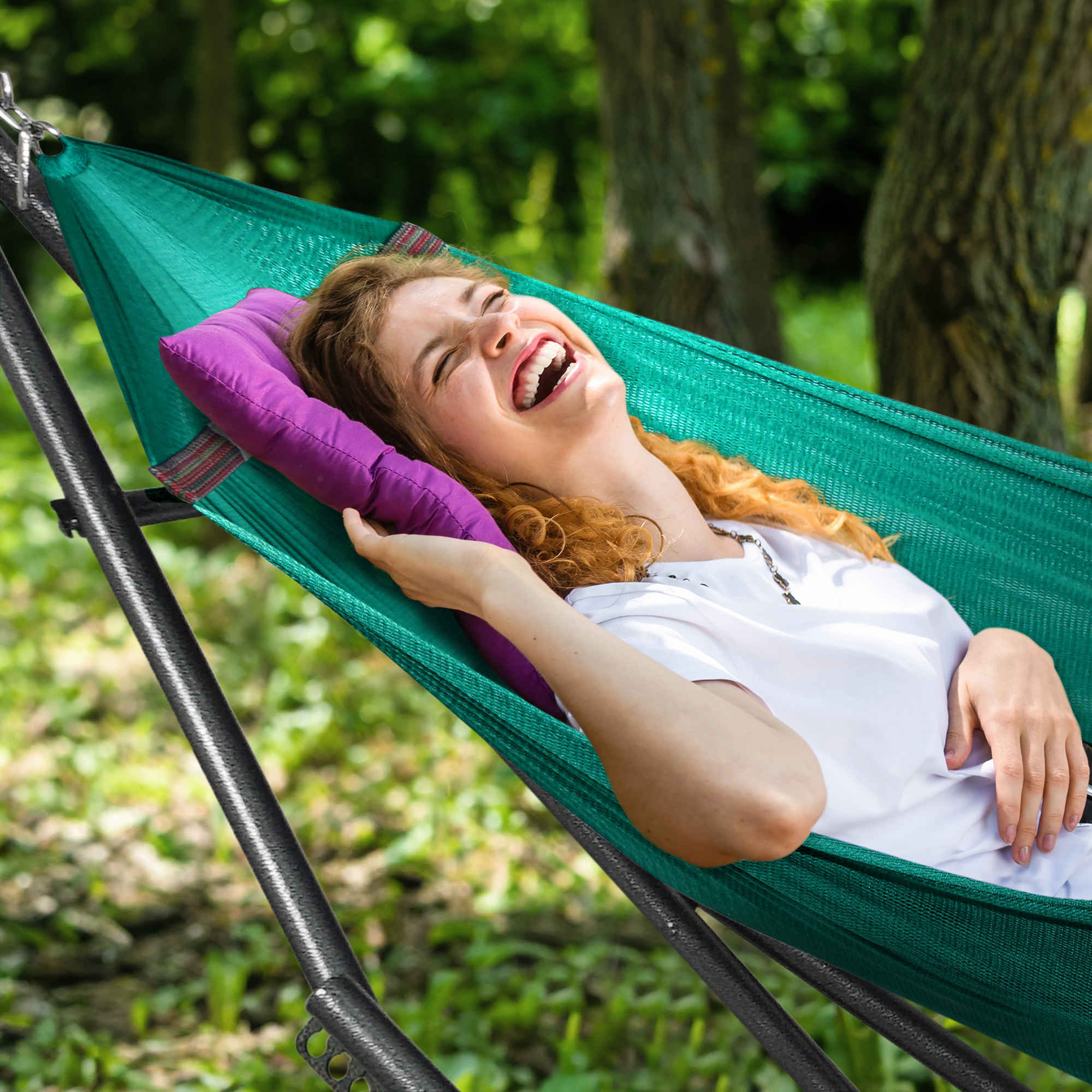 Universal Hammock with Medium Size Stands