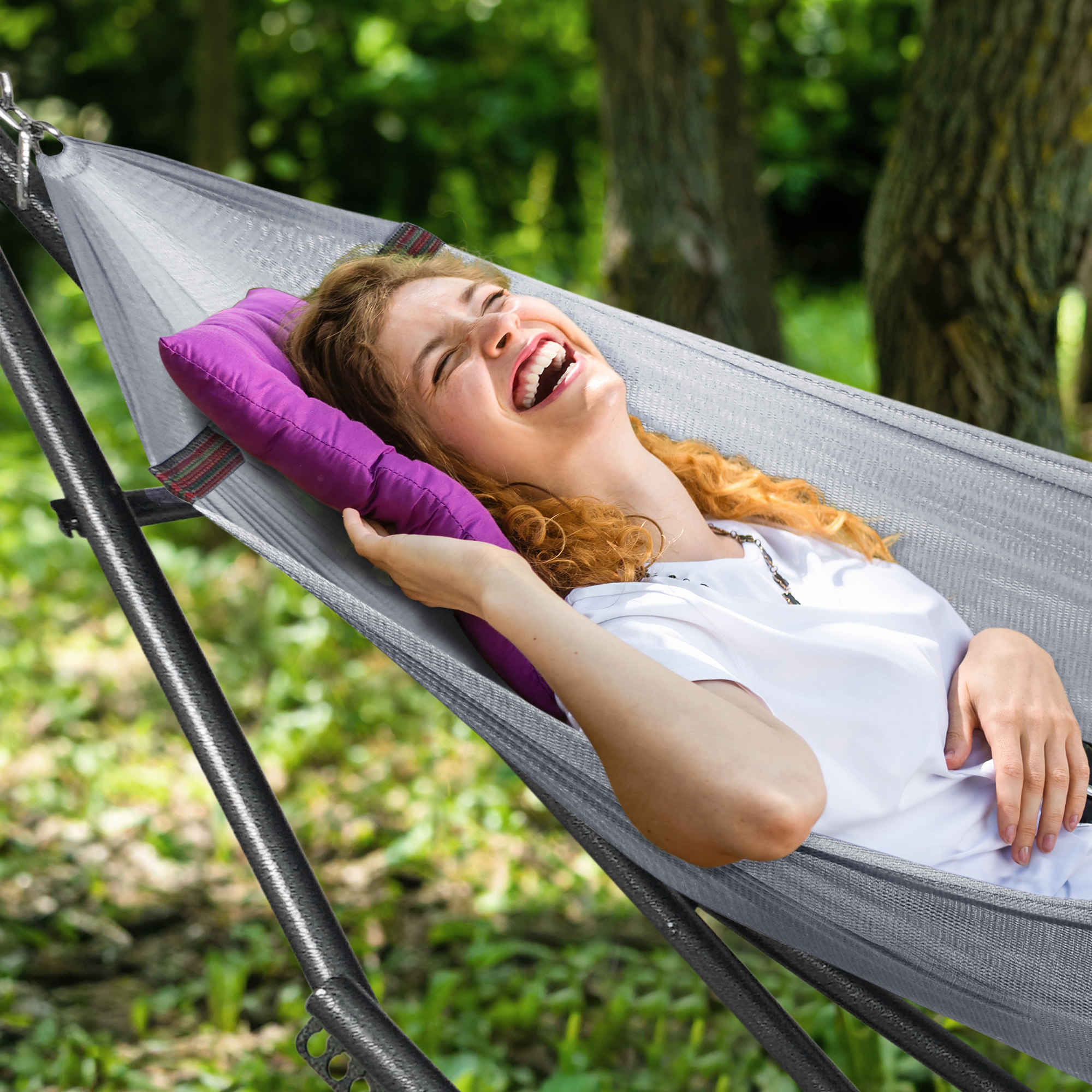 Universal Hammock with Medium Size Stands