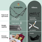 Universal Hammock with Medium Size Stands