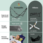 Universal Hammock with Medium Size Stands