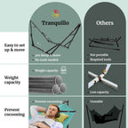 Universal Hammock with Medium Size Stands