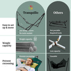 Universal Hammock with Medium Size Stands