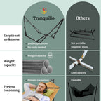Universal Hammock with Medium Size Stands