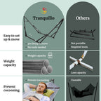 Universal Hammock with Medium Size Stands