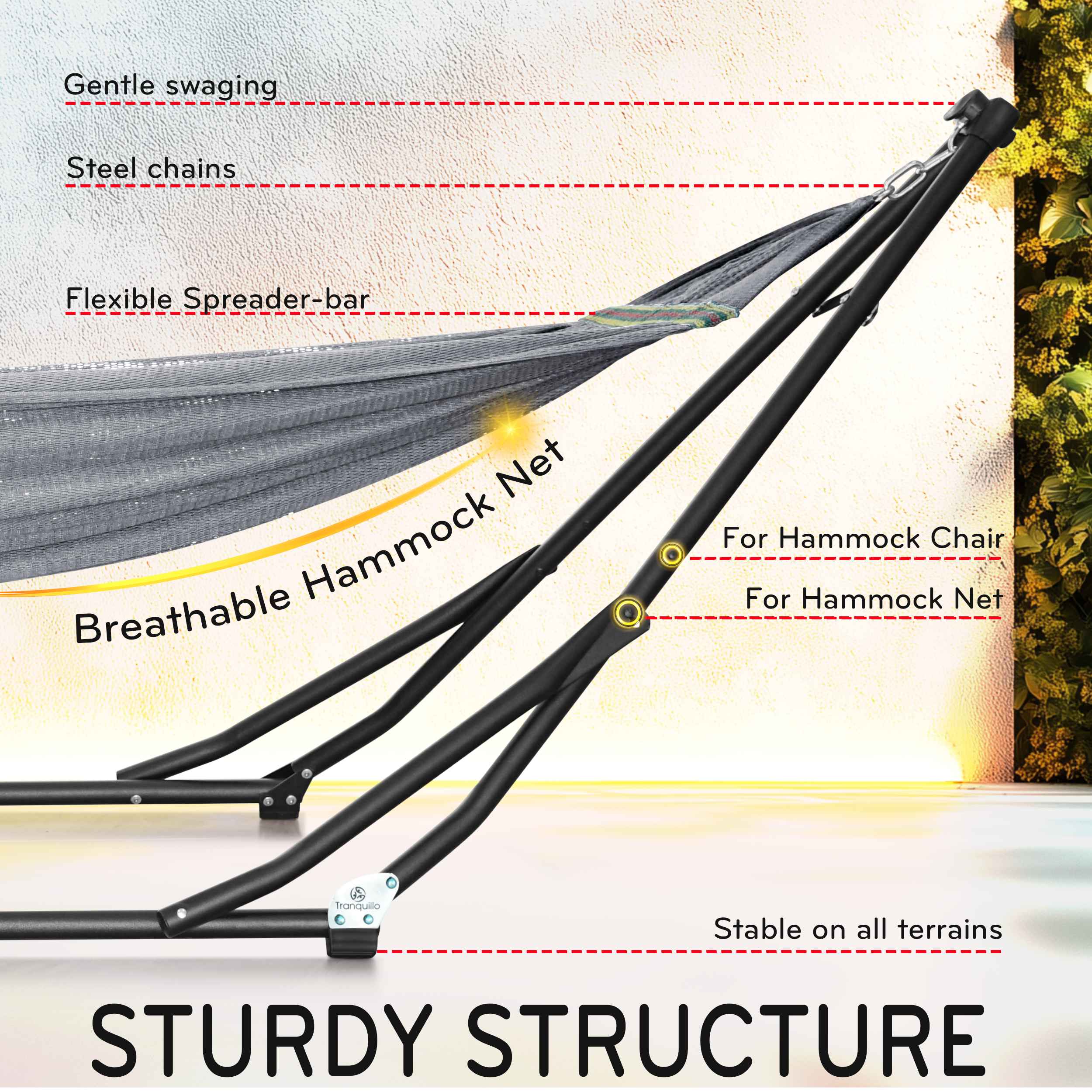 UniGen Transforming Hammock Stand