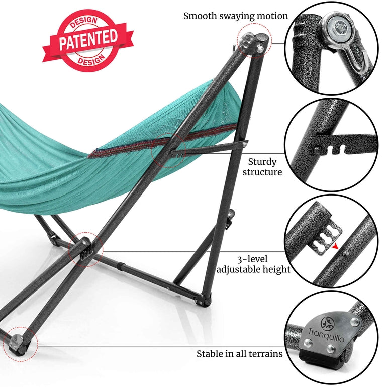 Universal Hammock with Medium Size Stands