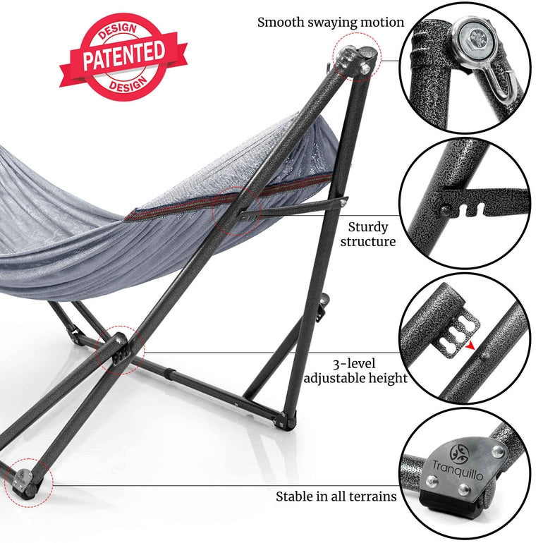 Universal Hammock with Medium Size Stands