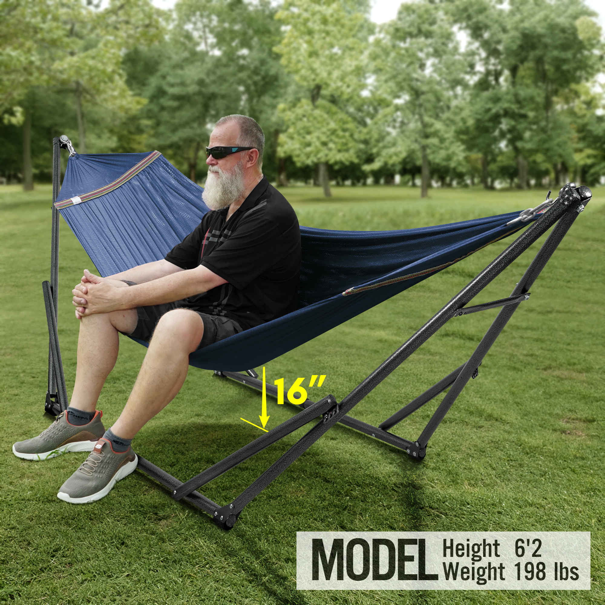 Universal Hammock with Medium Size Stands