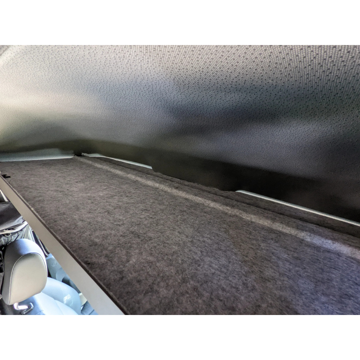 Headliner Shelf + Curtain Rod and Soft-Liner for Sprinter (2019 and Newer) Vans