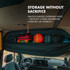 SPRINTER HEADLINER SHELF INCLUDES CURTAIN ROD AND LINER 2019+