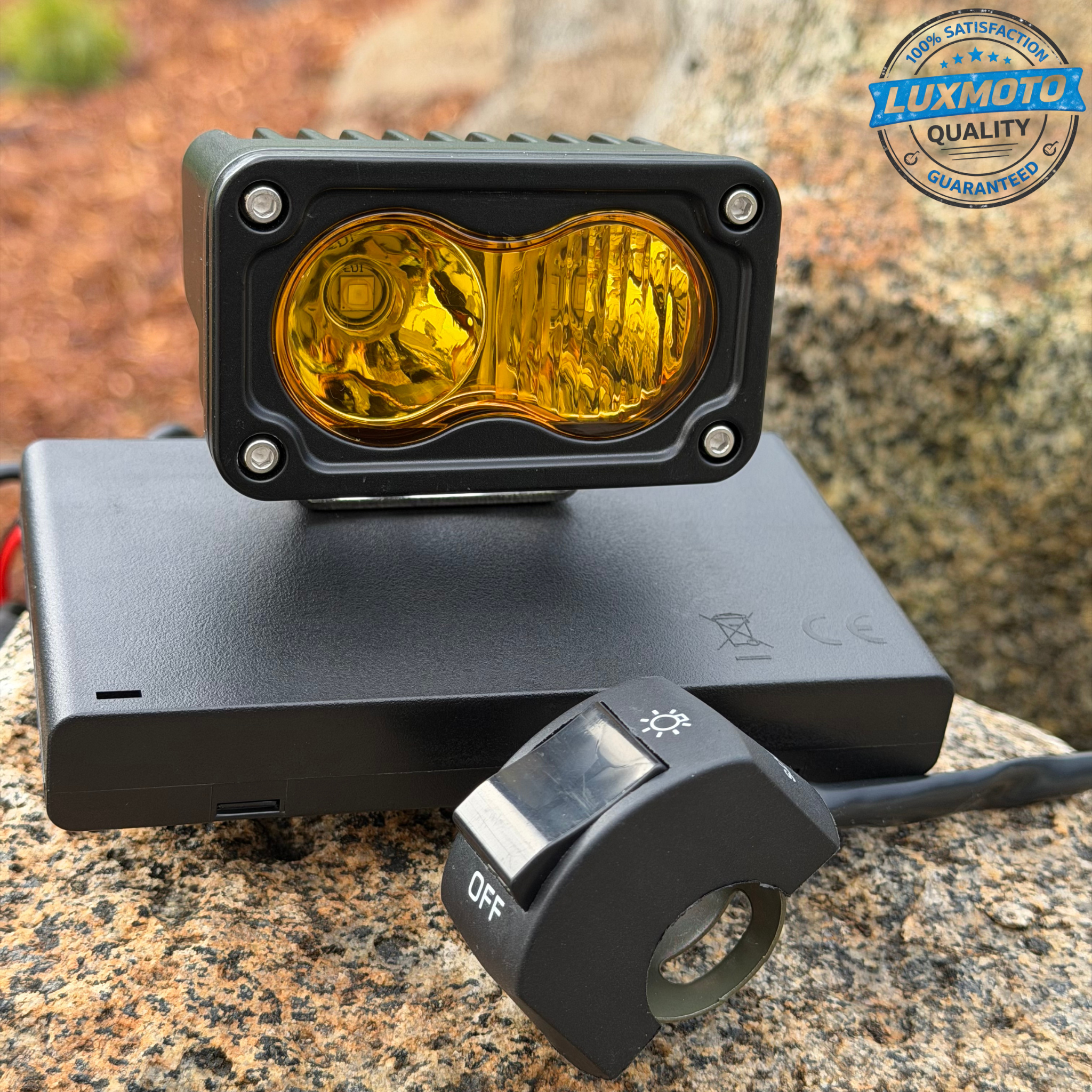 Baja Light AA/Battery Powered (Fits any bike)