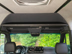 Aluminum Headliner Shelf for Sprinter | Built-in Curtain Rails
