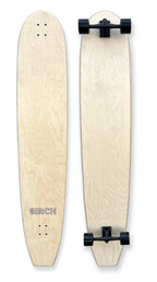 BIRCH 60" Longboard Skateboard - Complete Setup