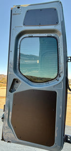 Sprinter Rear Door Panels – Set of Black-Hex (2019+)