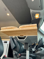 Slim Folding Bamboo Lagun Table 1/2" Thick For Camper Vans and RVs