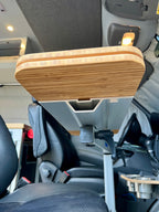 Slim Half Folding Bamboo Lagun Table 1/2" Thick For Camper Vans and RVs