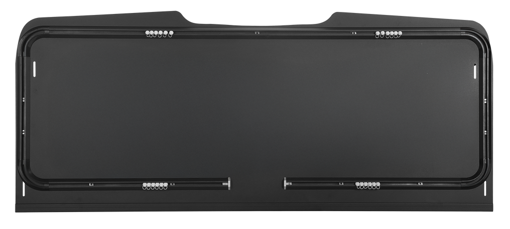 Aluminum Headliner Shelf for Sprinter | Built-in Curtain Rails