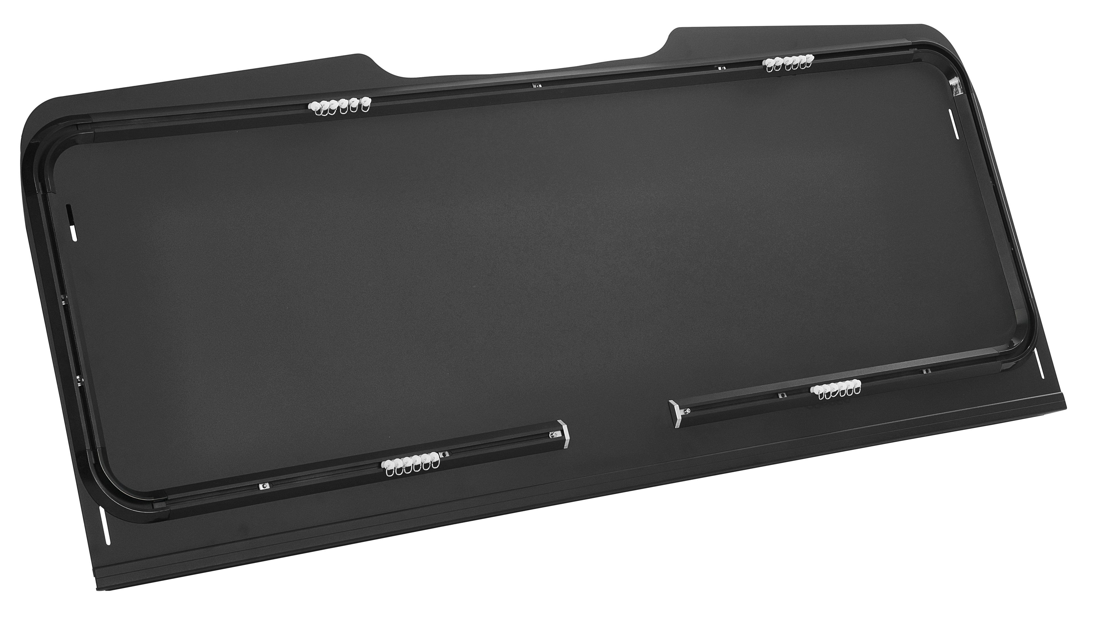 Aluminum Headliner Shelf for Sprinter | Built-in Curtain Rails