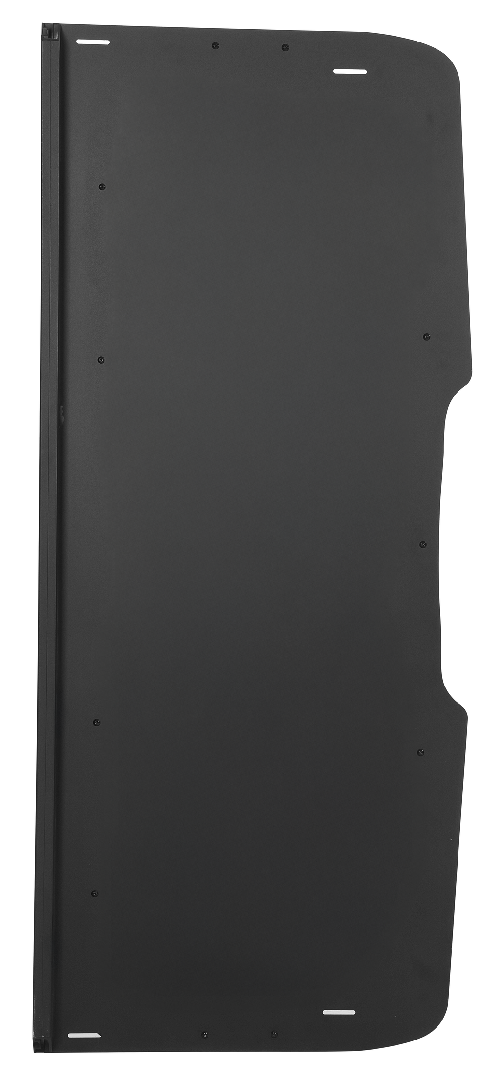 Aluminum Headliner Shelf for Sprinter | Built-in Curtain Rails