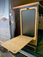 Universal Flip-Down Van Galley Table (Slider Door Mount) – 24" x 14"
