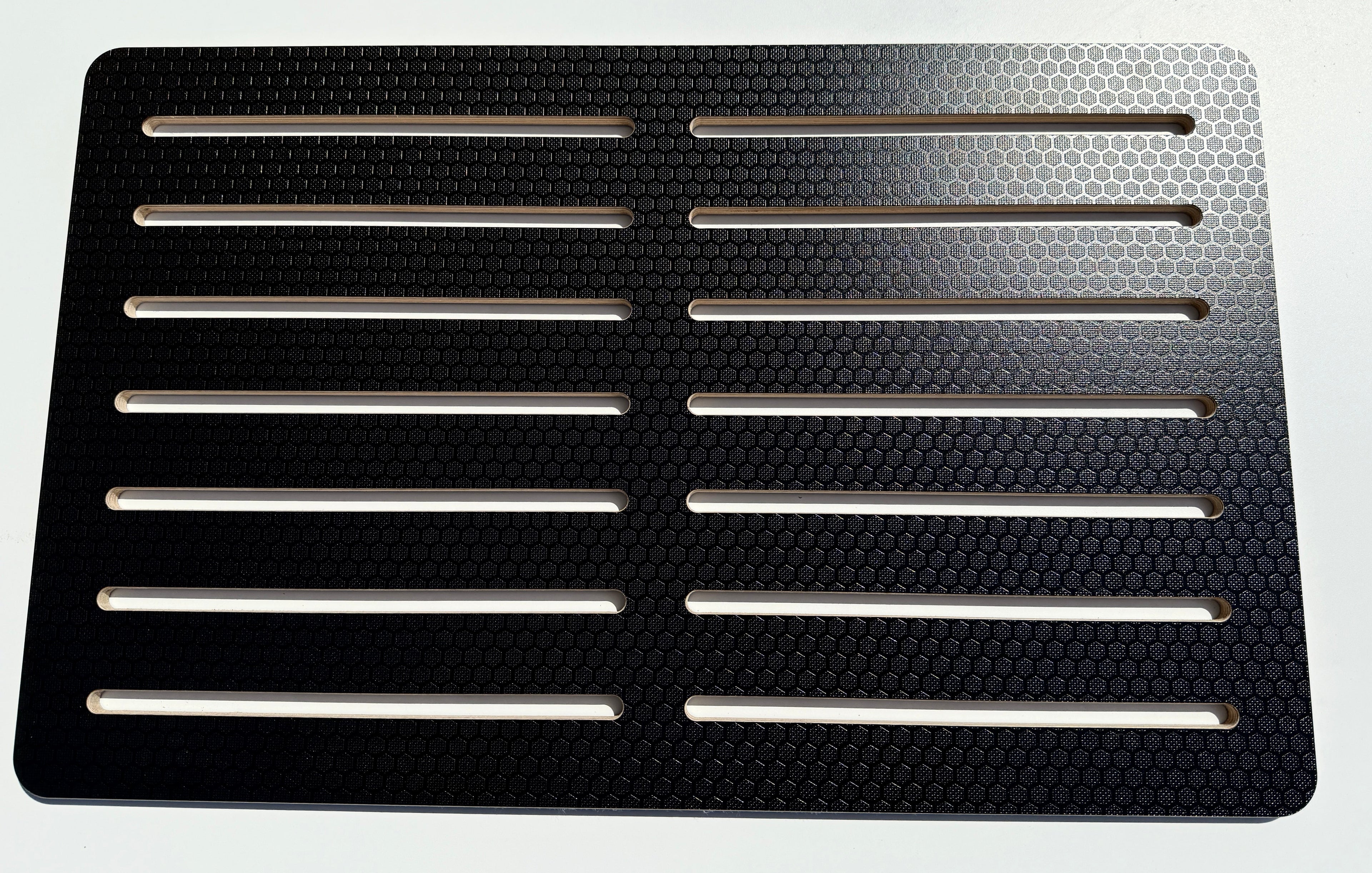 Winnebago Revel/Solis Bathroom Shower Black Hex Shelf