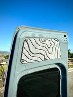 Sprinter Rear Door Panels – Set of Topo Design (2007+)