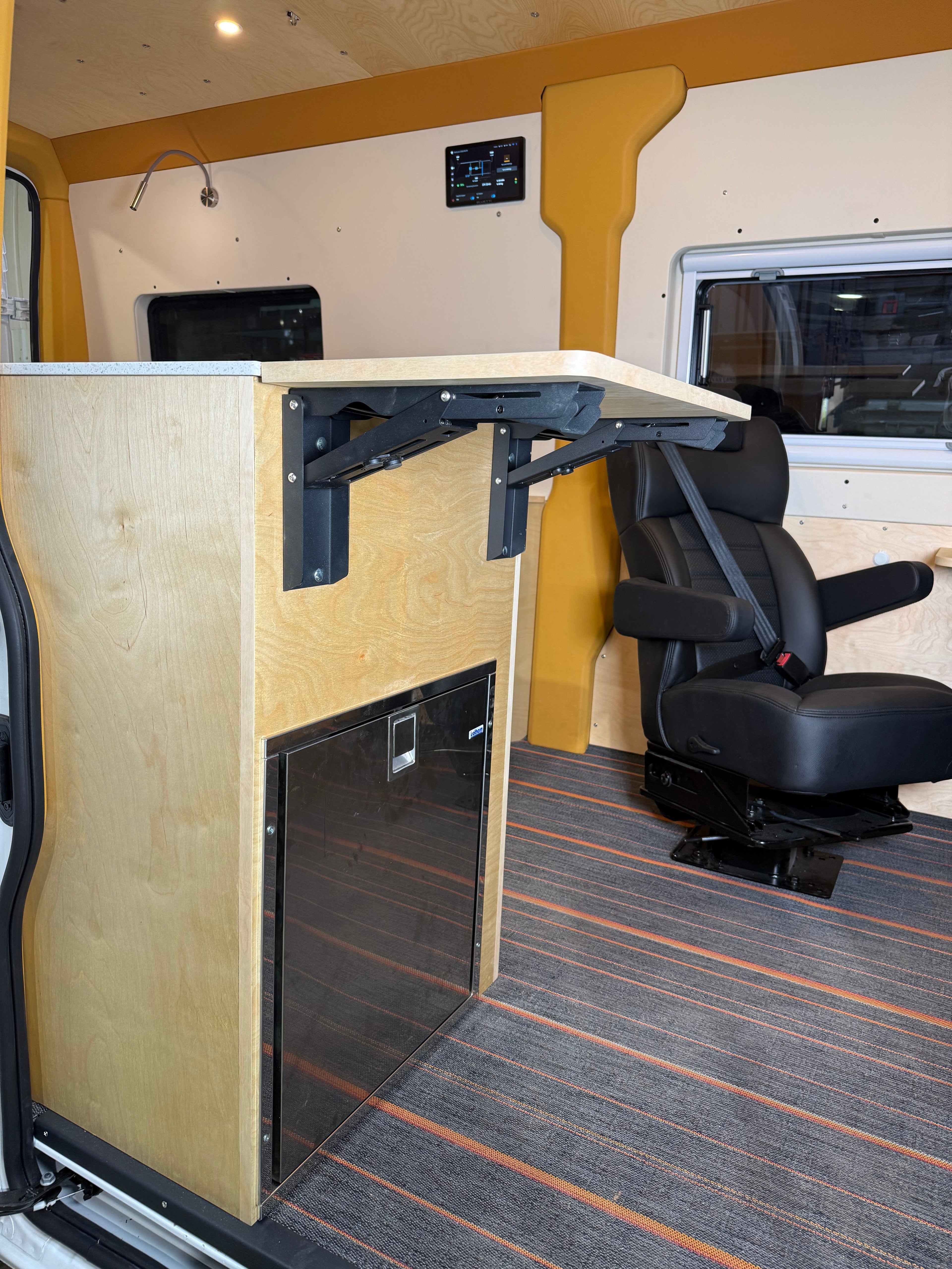 MOAB Heavy Duty Folding Bracket for Countertops & Bench Seats