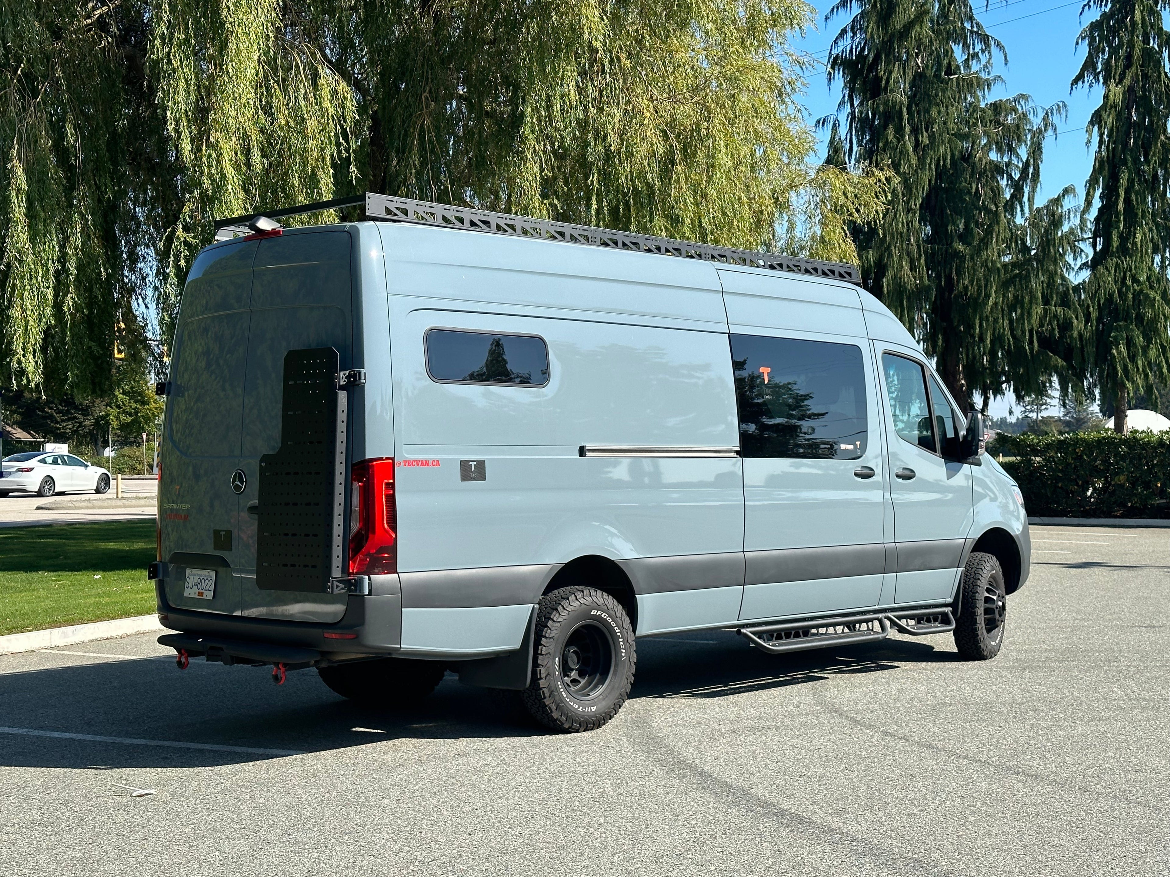 Tec Vanlife Modular Drop Down Running Boards for Sprinters