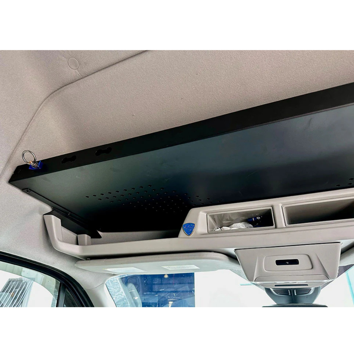 Headliner Shelf with Curtain Rod and Liner for 2014-2025 Transit Vans