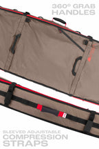 Wheeled JJF 3 Board Hybrid Travel Bag - Coyote