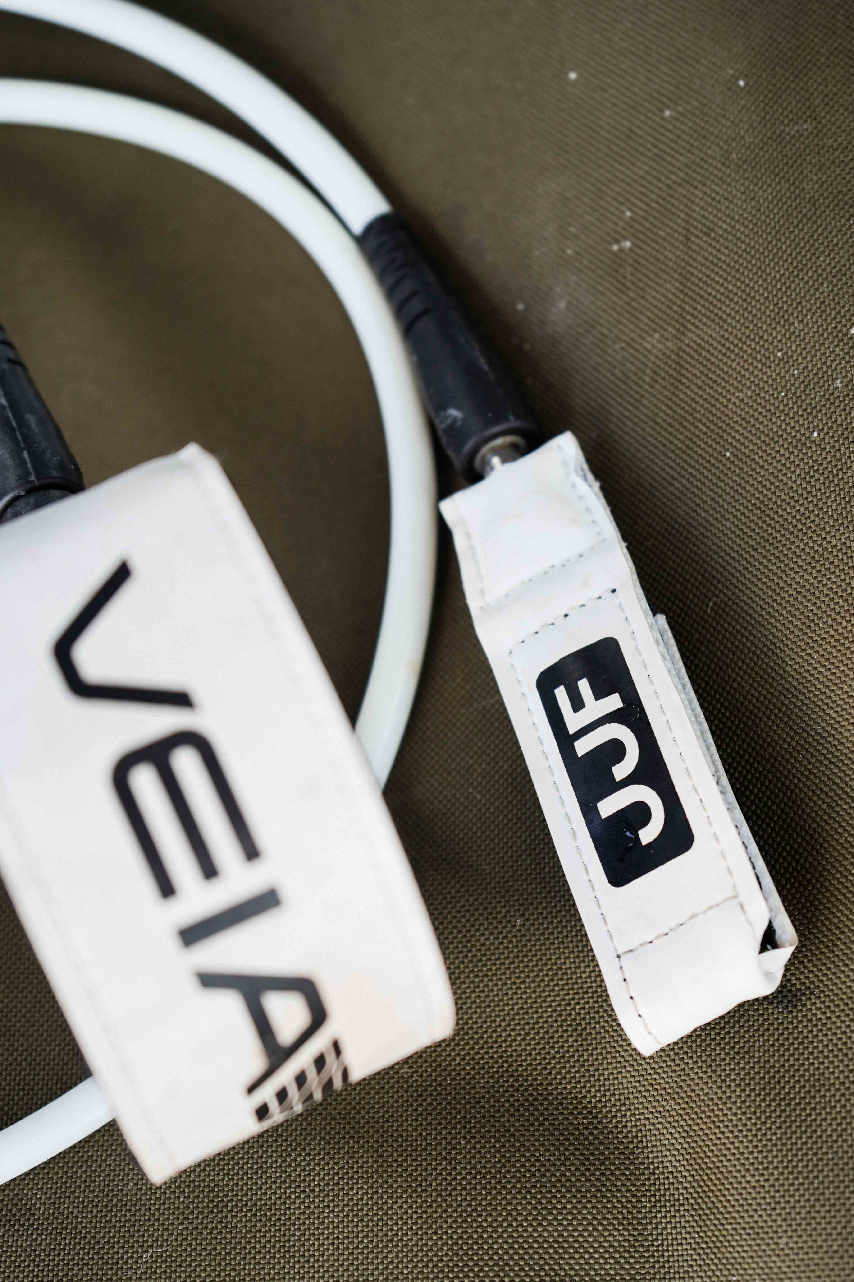 JJF Pro 6' Comp Leash - Orbiter White