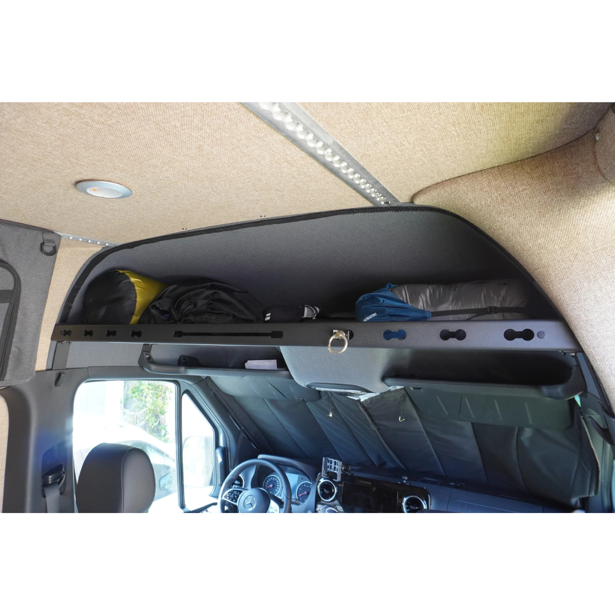 L-Track Headliner Shelf for Sprinter Vans