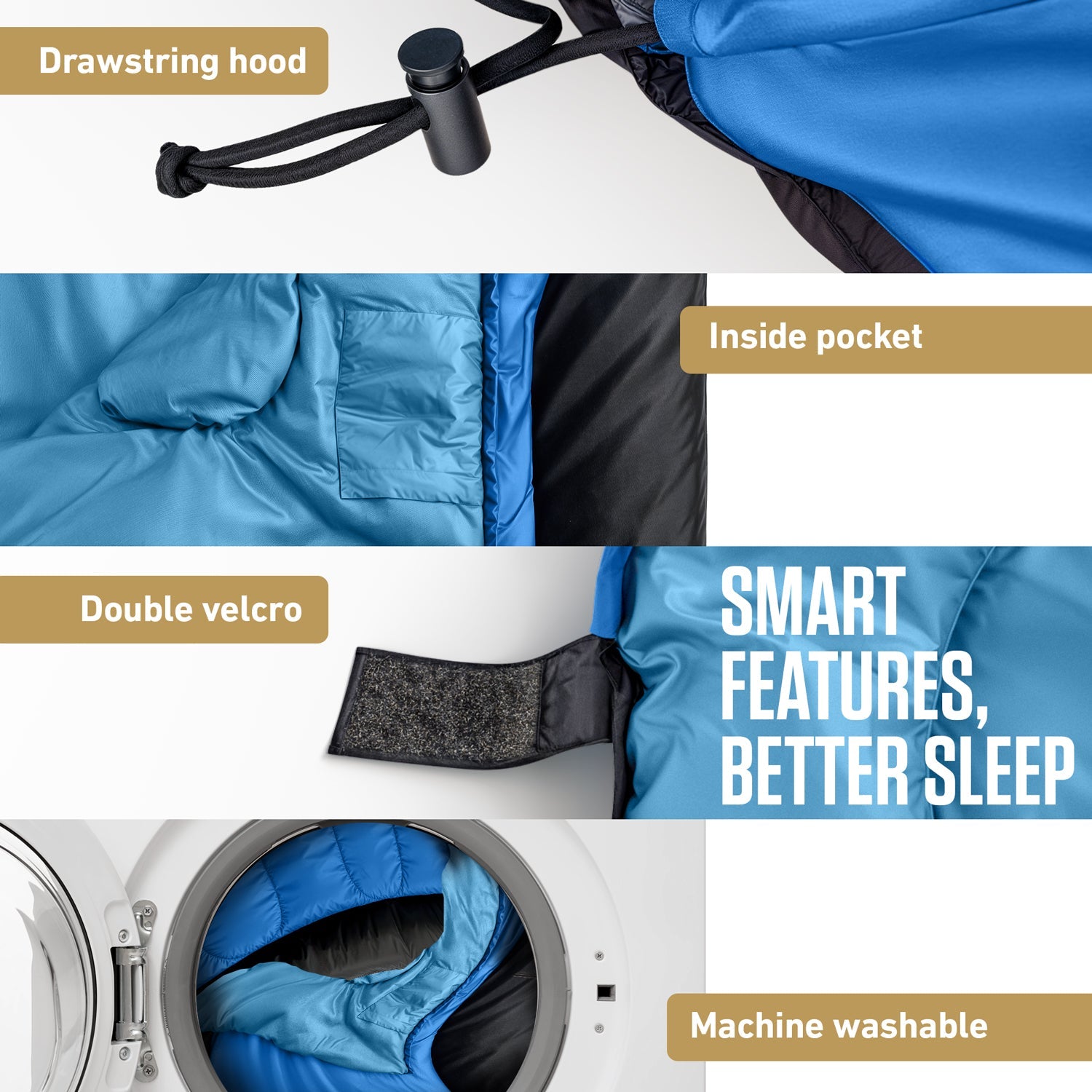 3-Season Sleeping Bag