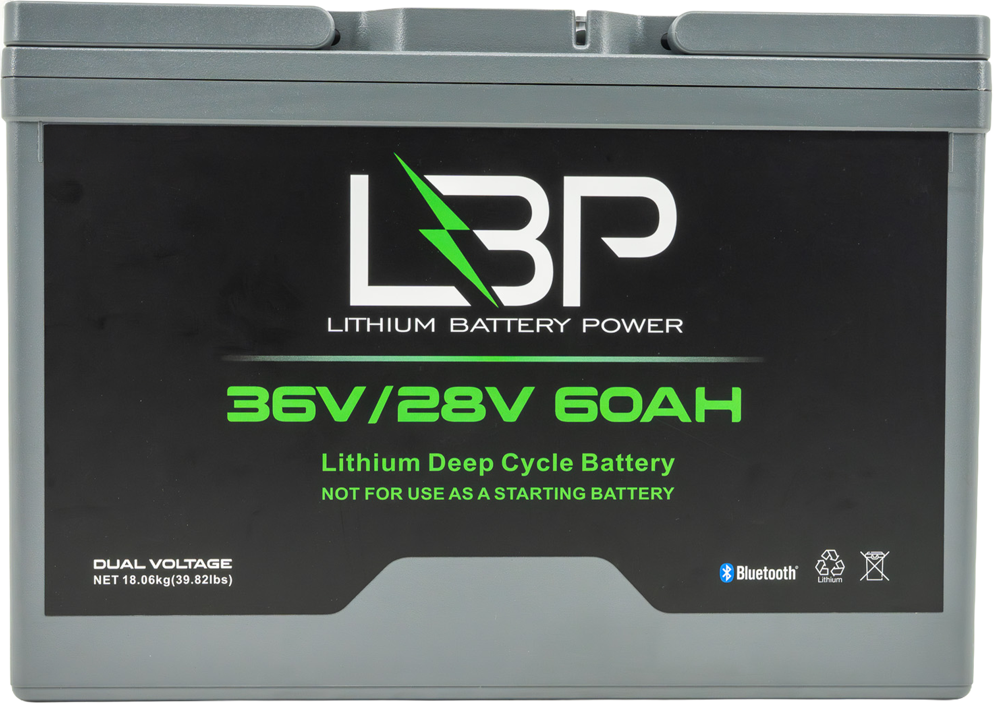LBP 36V/28V 60Ah Dual Terminal Lithium Battery V1G