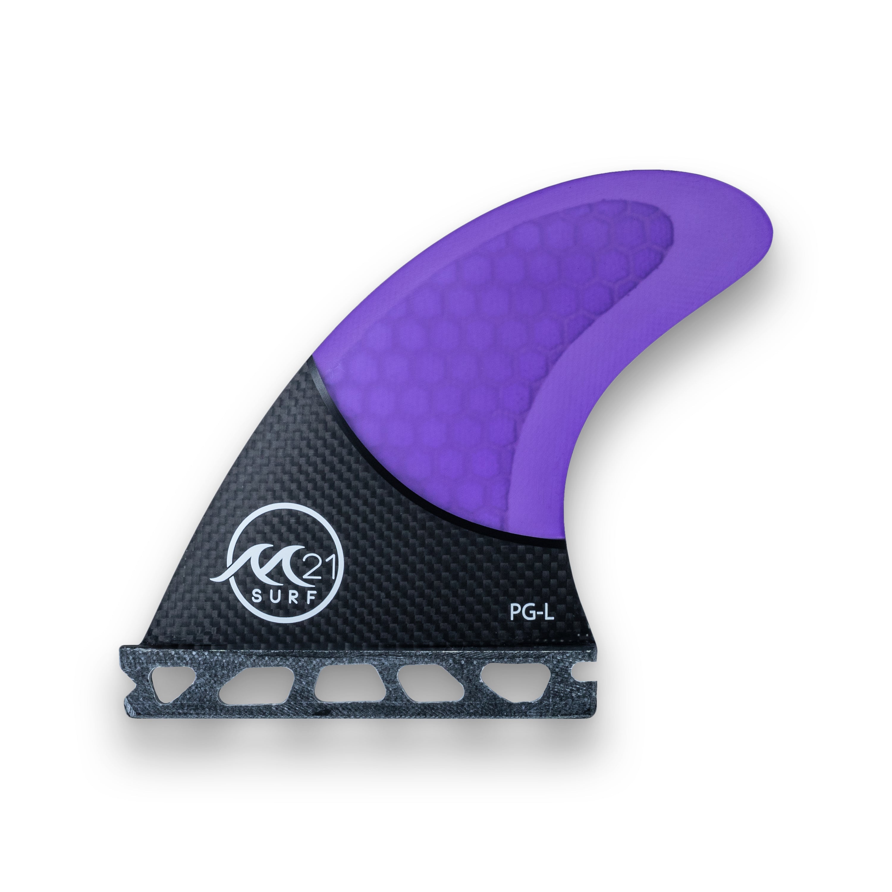 Purple Performance Glass Thruster Fins