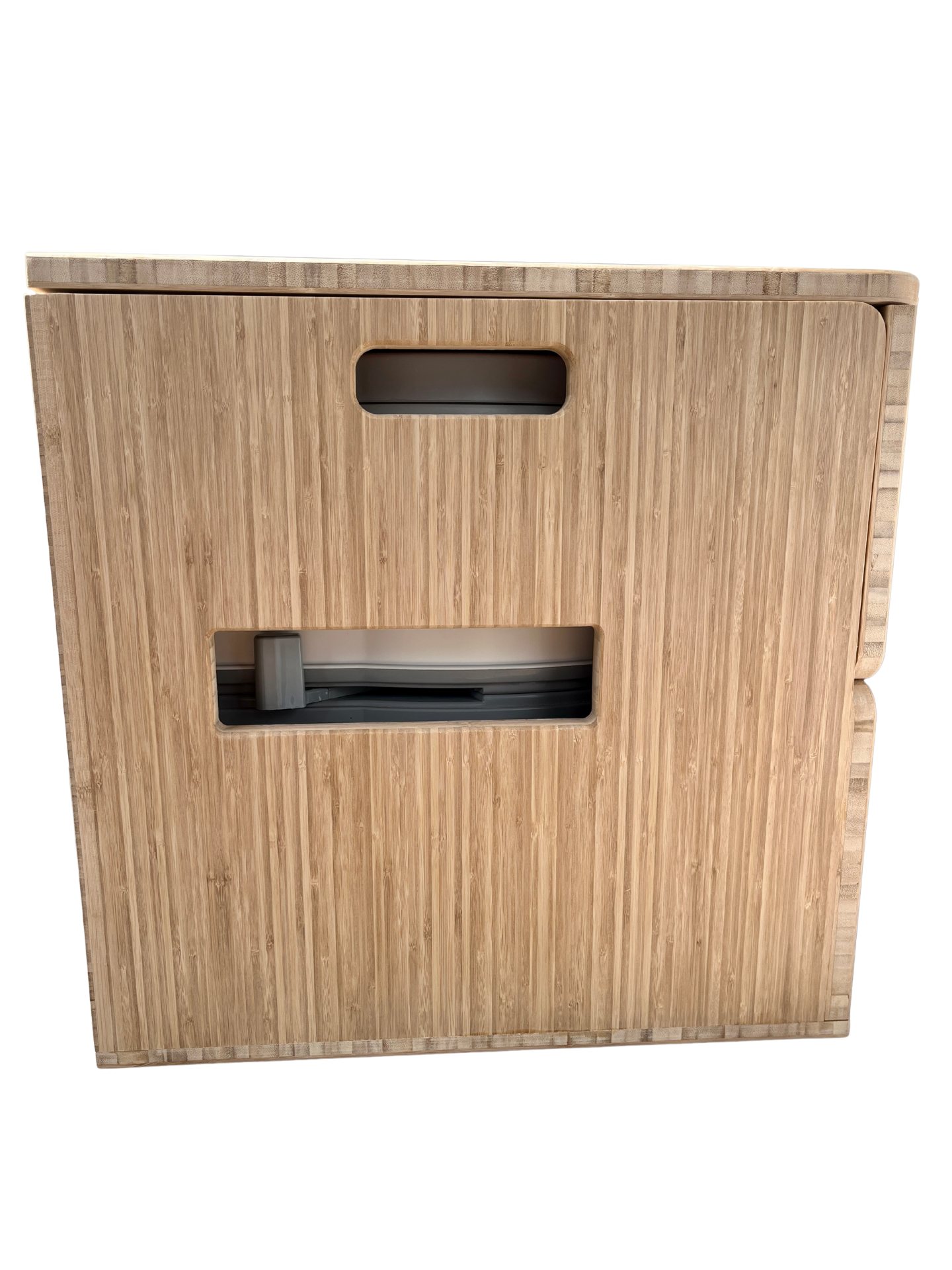 Porta Potti 565E/365 Curve Bamboo Toilet Lift top Cabinet Flat Pack Kit