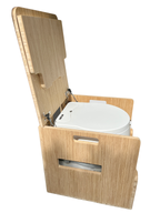 Porta Potti 565E/365 Curve Bamboo Toilet Lift top Cabinet Flat Pack Kit