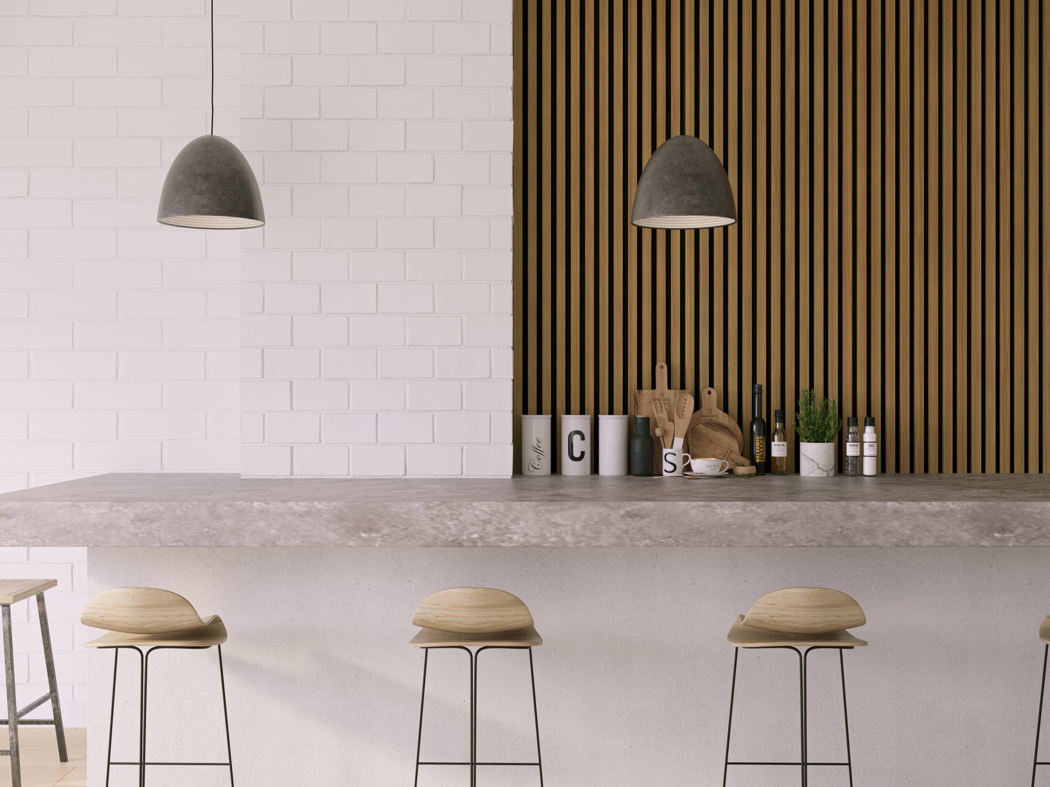 2-Pack Acoustic Wall Panels – Oiled Oak