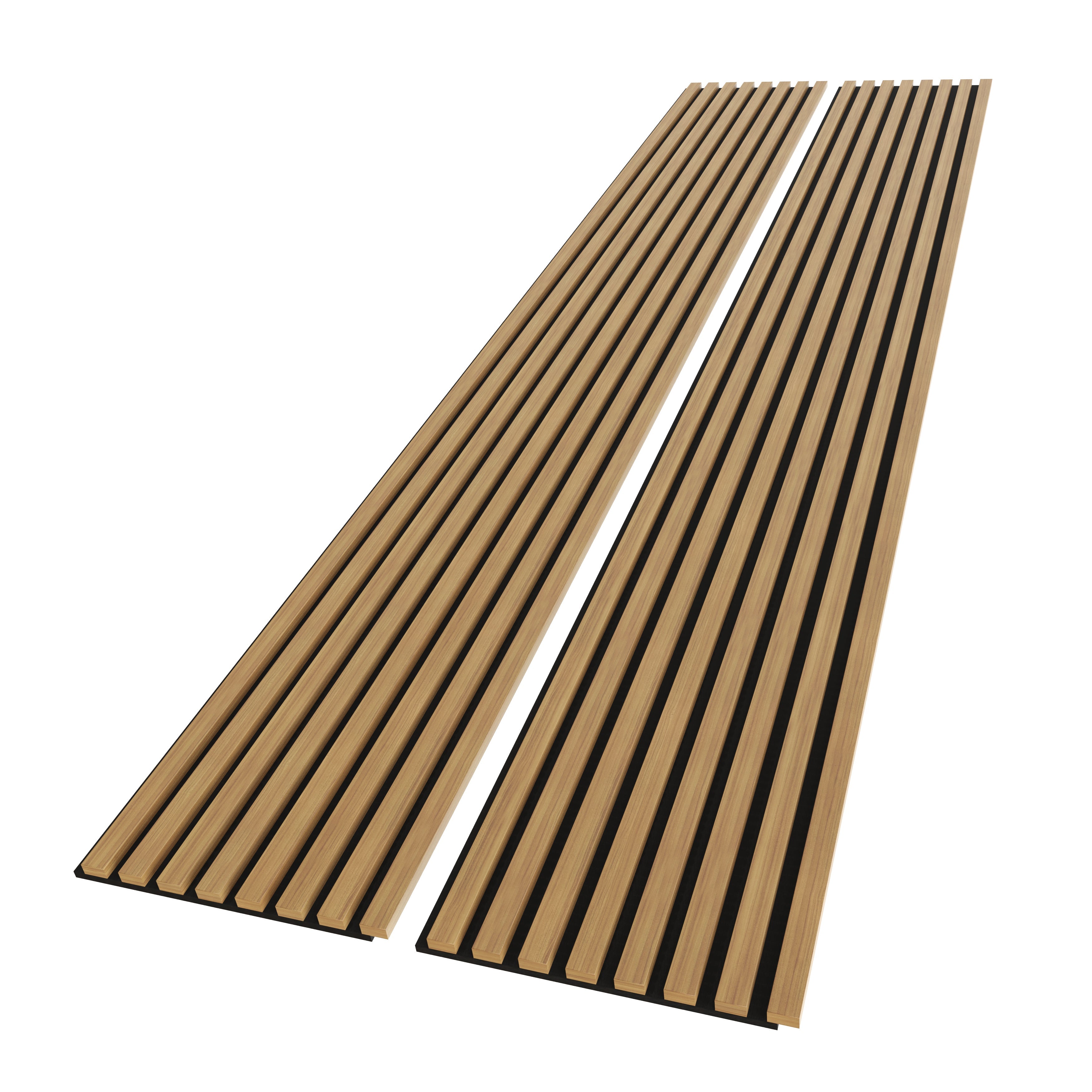 2-Pack Acoustic Wall Panels – Oiled Oak